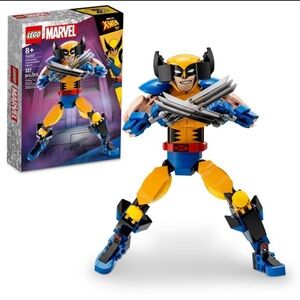 LEGO Marvel Wolverine Construction Figure Buildable Marvel Action Figure NWT
